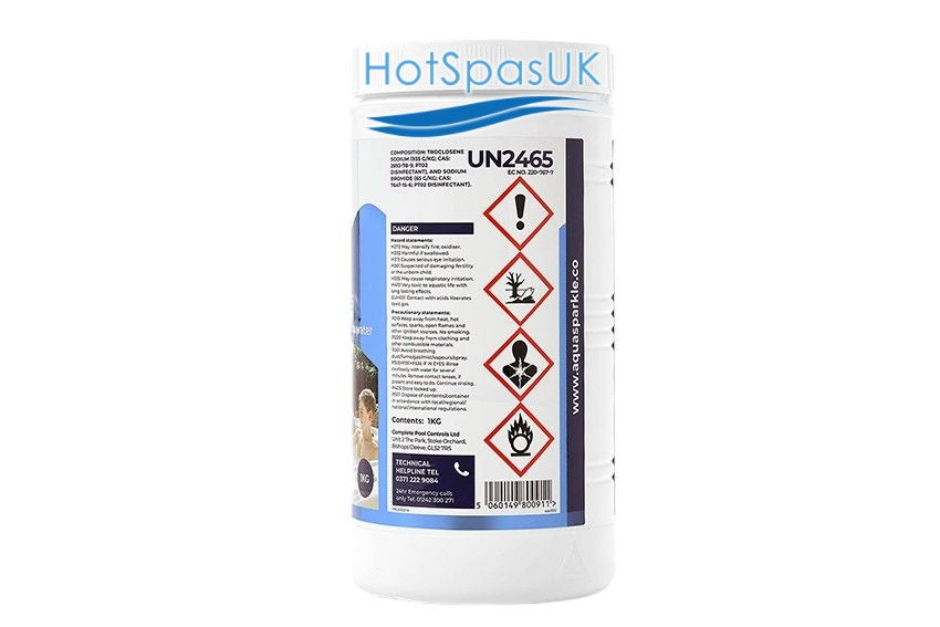 Aquasparkle Spa Bromine Granules