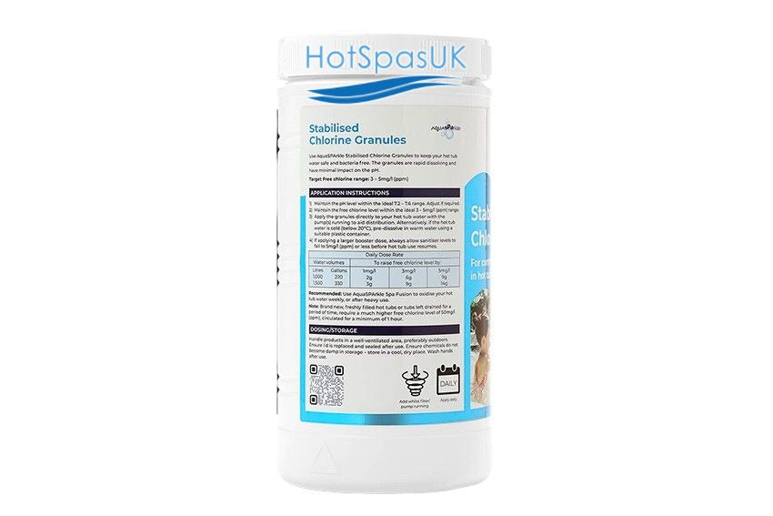 Aquasparkle Stabilised Chlorine Granules - 1KG