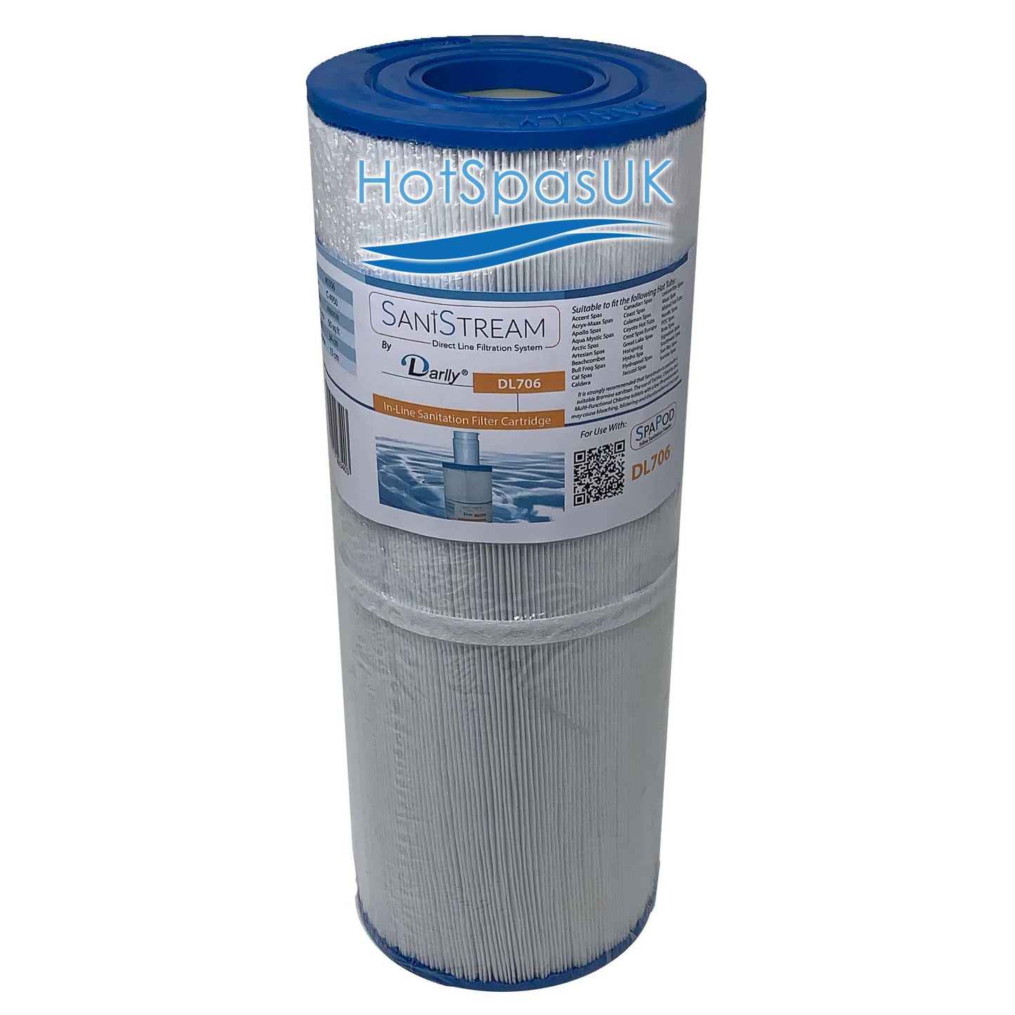 Darlly Sanistream DL706 Spa Filter