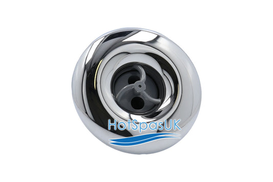 Rising Dragon 3-1/3" Scallop Face, Twin Pulse Internal Jets (Screw-in)