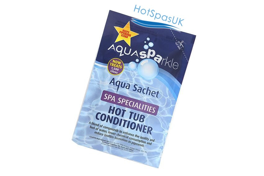 Aquasparkle Hot Tub Conditioner Aqua Sachet 120ml Sachet